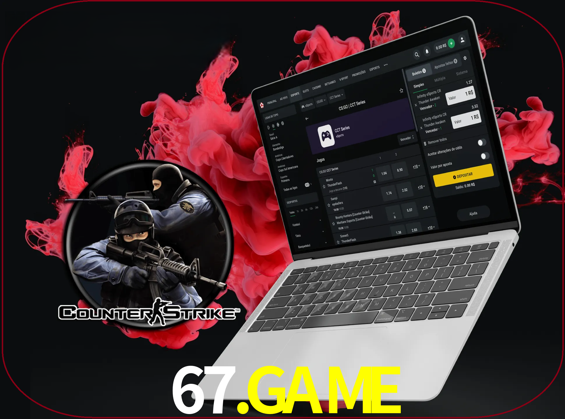 Um grande número de jogos irá agradar aos fãs deste jogo de tiro no sítio Web e na aplicação da empresa 67.game.